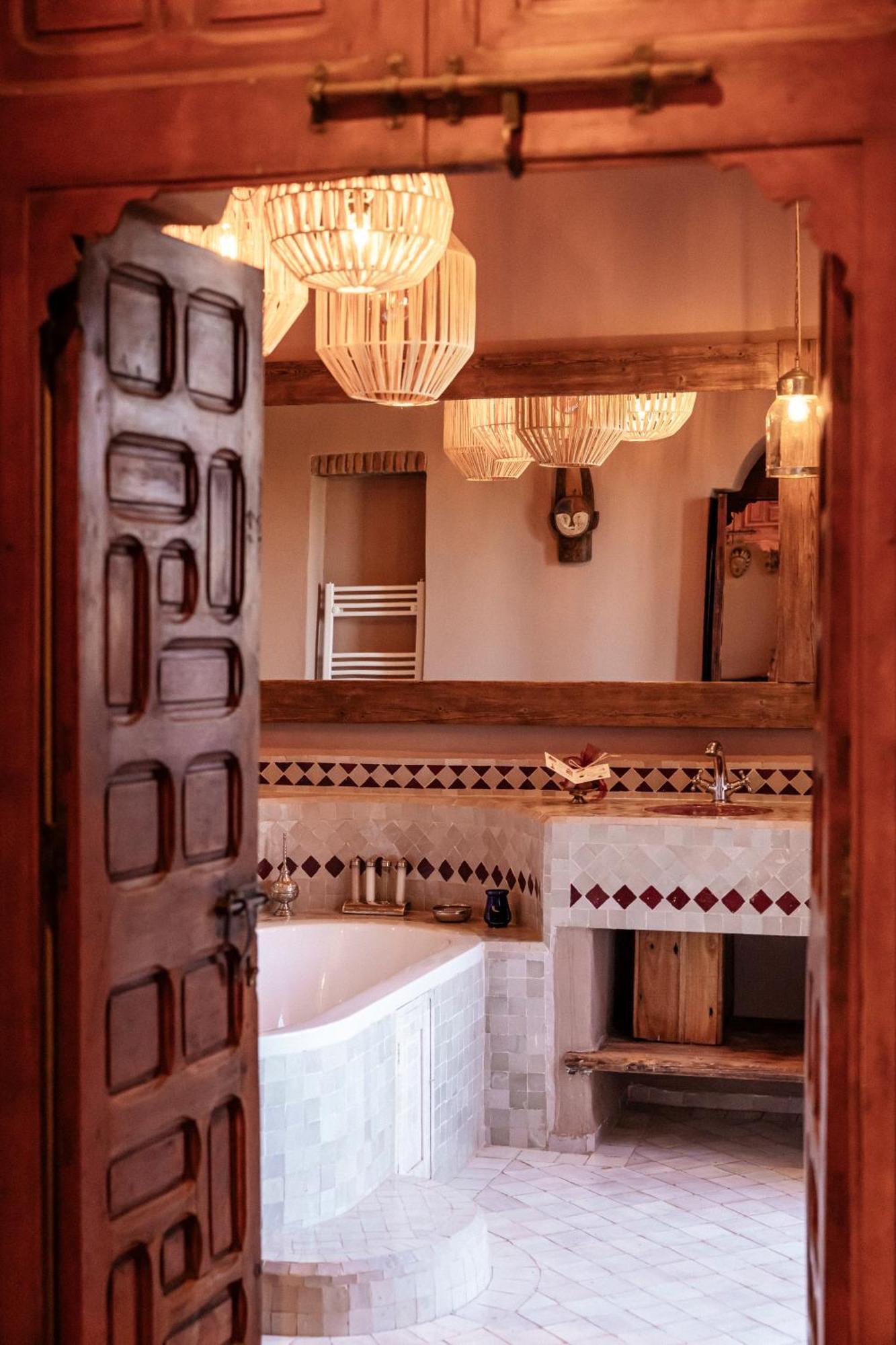 Bed and Breakfast Le Jardin Des Douars Al Ghar Exterior foto